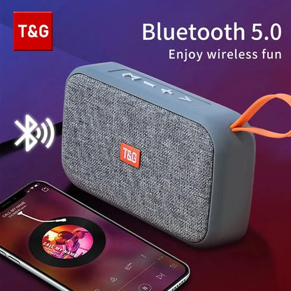 T&G TG506 Mini Bluetooth Speaker — Portable with FM Radio & TF Card Playback