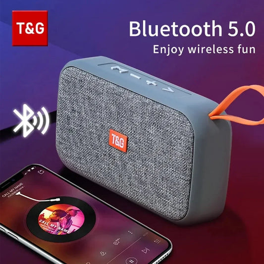 T&G TG506 Mini Bluetooth Speaker — Portable with FM Radio & TF Card Playback