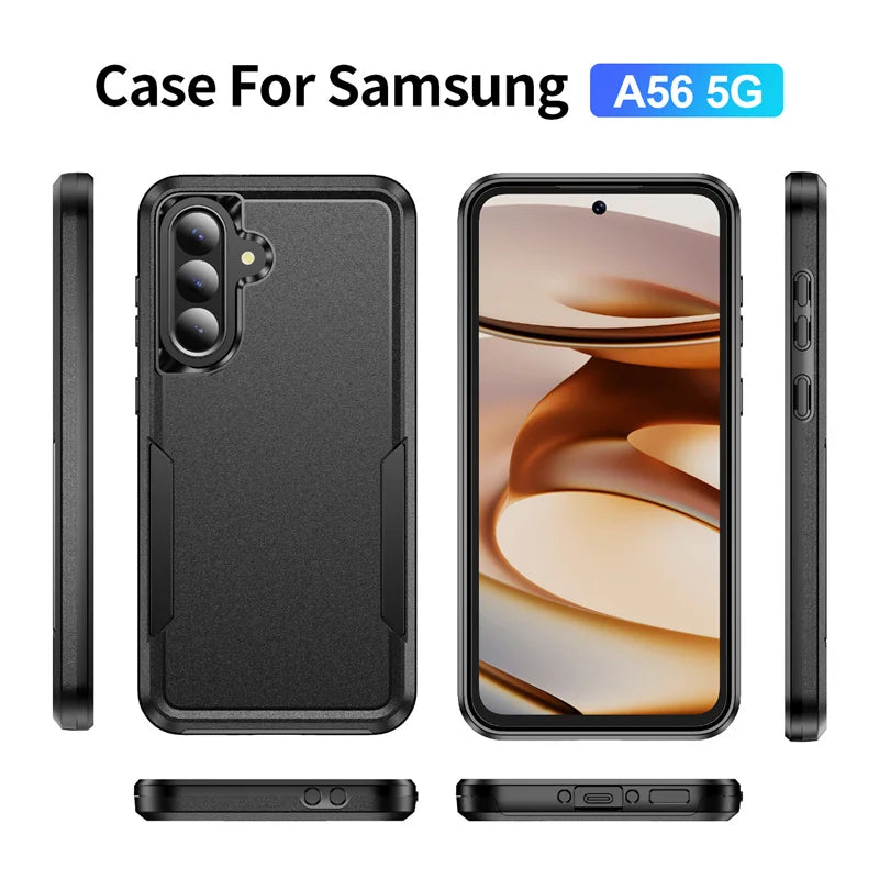 Armor Samsung Galaxy Case — Dual-Layer Shockproof Heavy Duty Cover