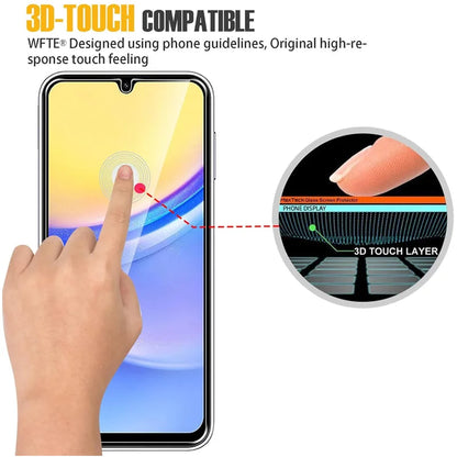 Tempered Glass Screen Protector for Samsung Galaxy A Series — 9H Full Cover