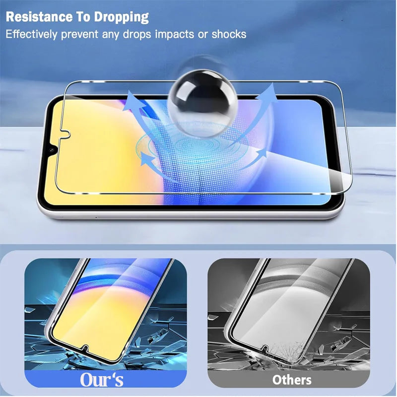 Tempered Glass Screen Protector for Samsung Galaxy A Series — 9H Full Cover