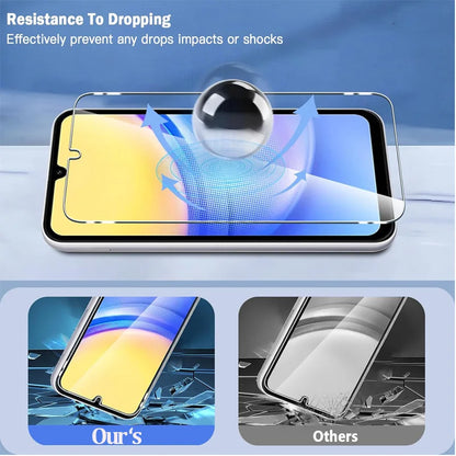 Tempered Glass Screen Protector for Samsung Galaxy A Series — 9H Full Cover