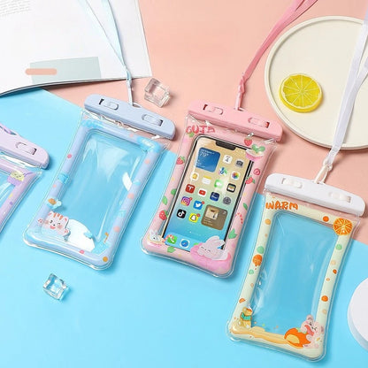 Kids Waterproof Phone Pouch — Universal Dry Bag for Beach, Pool & Water Sports
