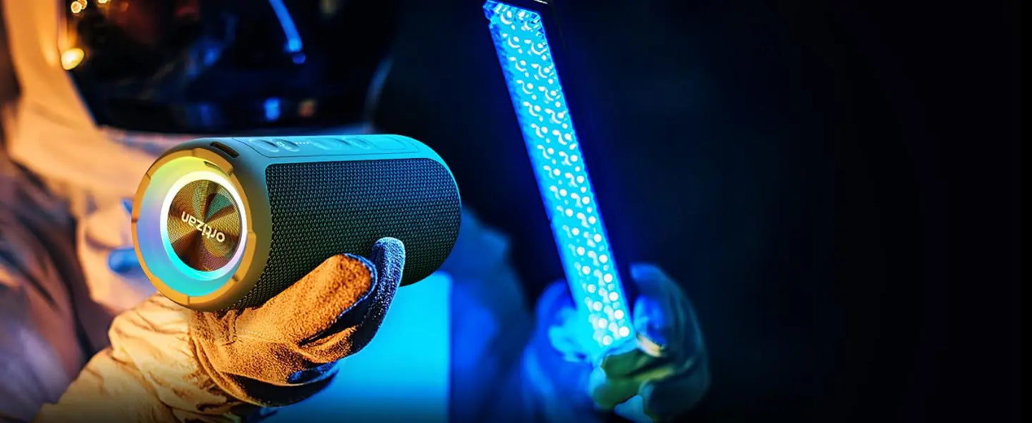Ortizan X8 Pro Bluetooth Speaker — 40W IPX7 Waterproof with 30H Battery & TWS Pairing