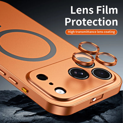 Aluminium Magnetic Case — MagSafe Metal Frame with Camera Lens Protection
