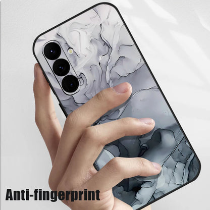 Matte Silicone Samsung Case with Lanyard — Shockproof Soft Cover