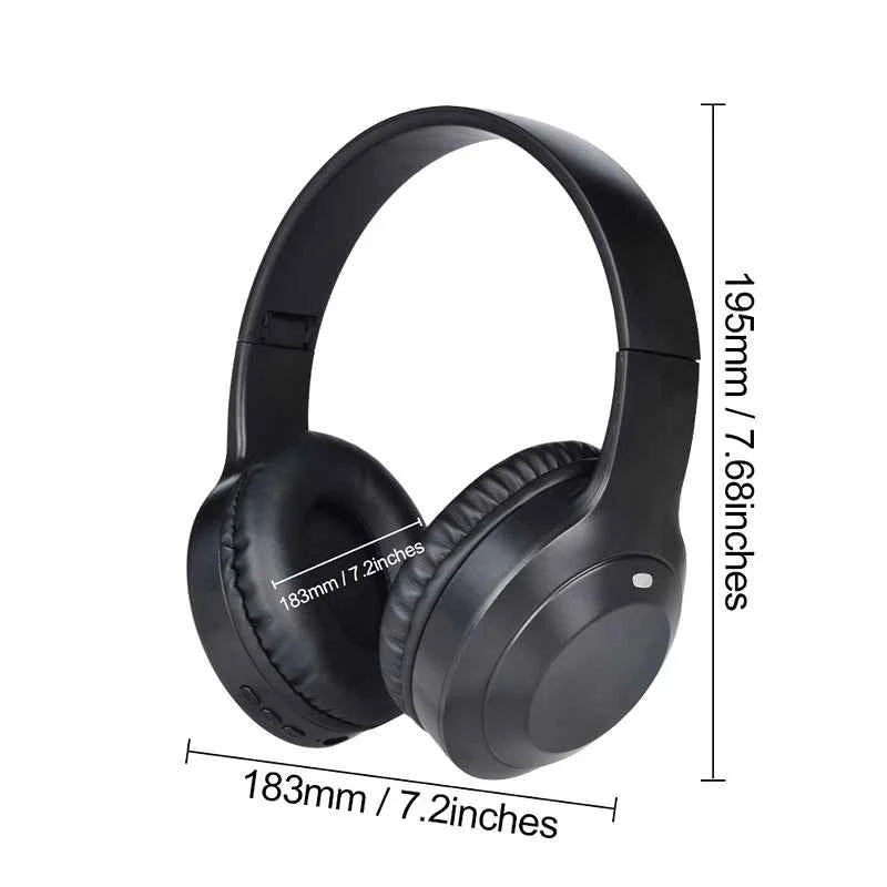 M5 Wireless Over-Ear Headphones — Bluetooth 5.3 with TF Card & AUX